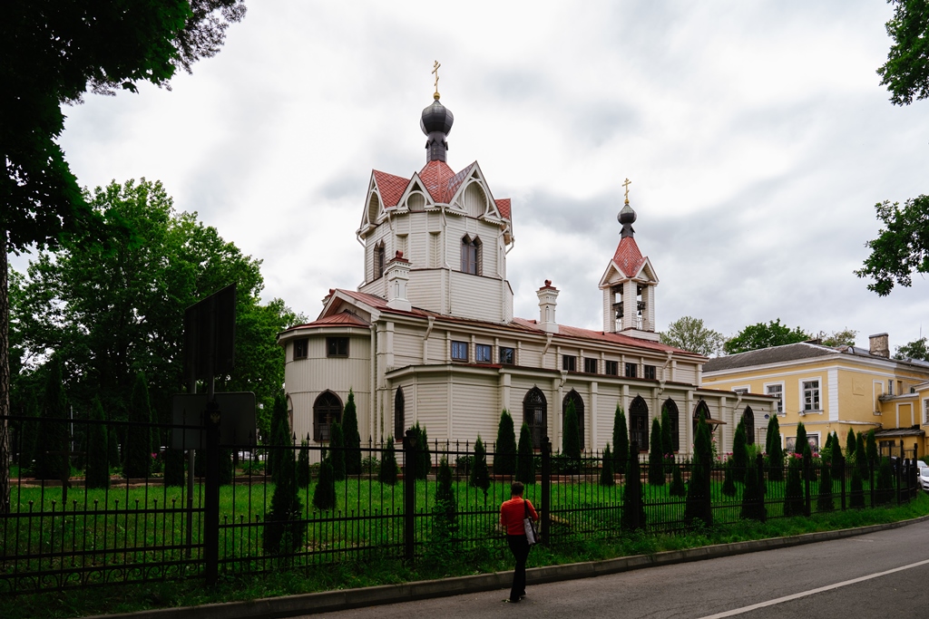 Дом контр-адмирала П.Ф.Анжу с флигелем
