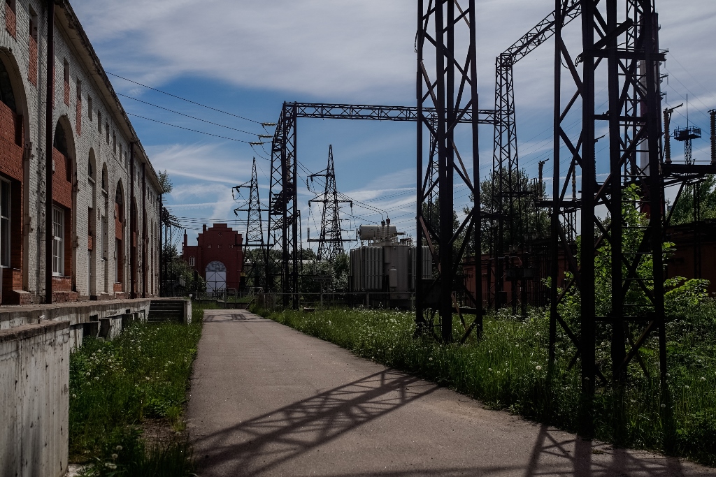 Главная понижающая подстанция Волховской ГЭС