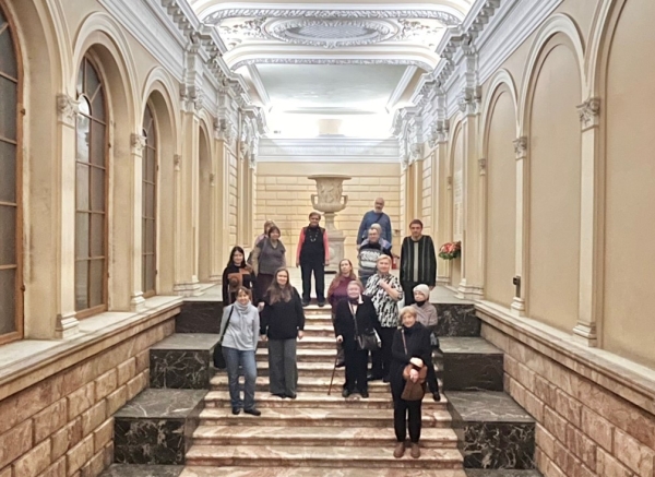 Участники «Открытого города» посетили Дворец Кушелева-Безбородко