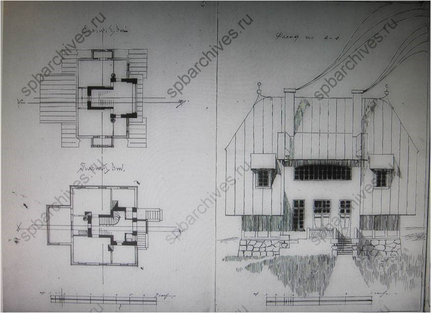 В.И. Шене. Проект дома П.И. Гозе. 1904 г..jpg