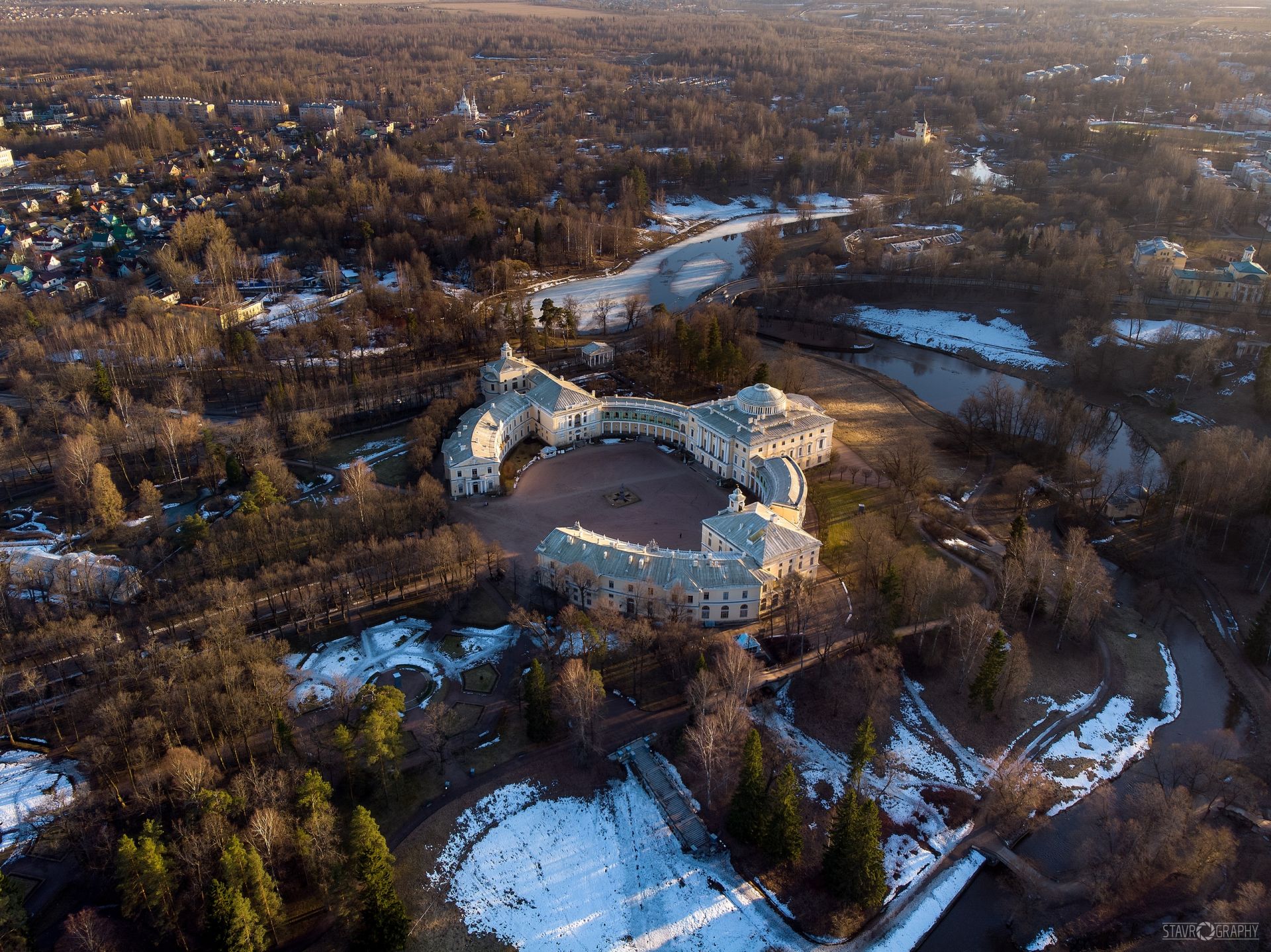 павловский дворец парк