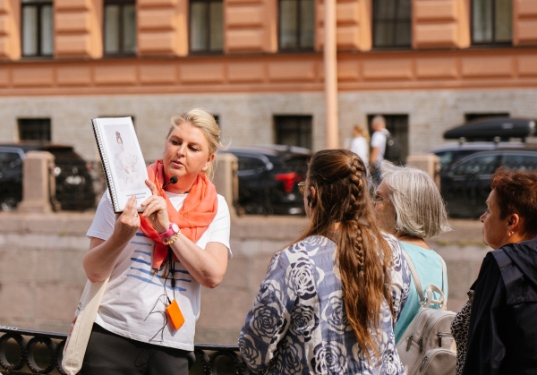 «Открытый город» провёл прогулку по пушкинскому Петербургу