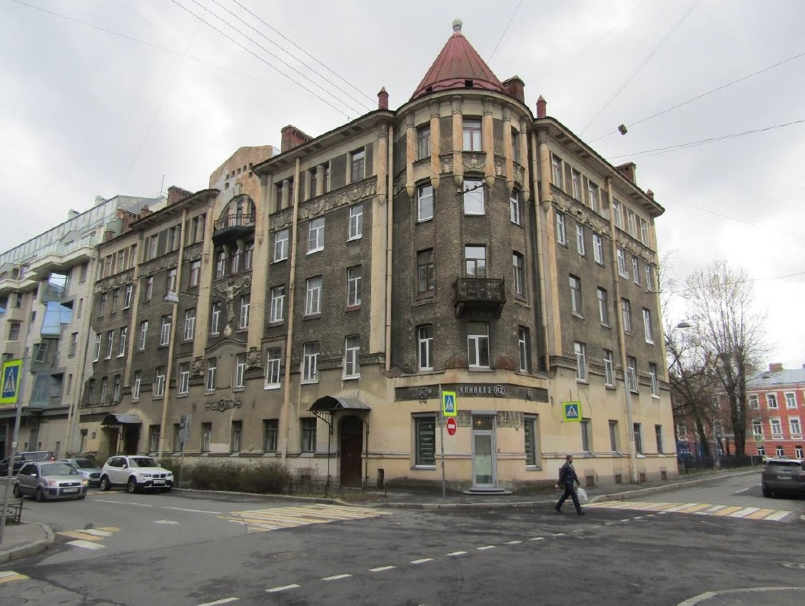 Дом Товарищества для устройства жилищ бывшим воспитанникам Императорского Санкт‑Петербургского Коммерческого Училища