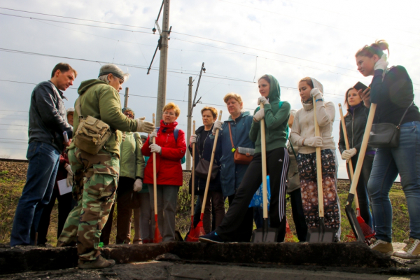Волонтеры проекта «Открытый город» помогли в расчистке территории вокруг оборонительных сооружений «Ижора»