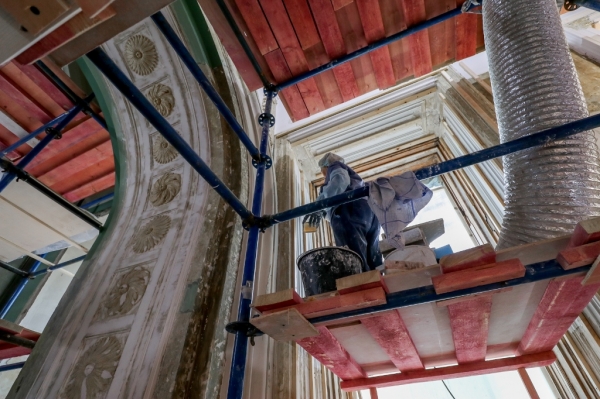 Петербуржцам рассказали о тайнах реставрации уникальных объектов Санкт-Петербурга