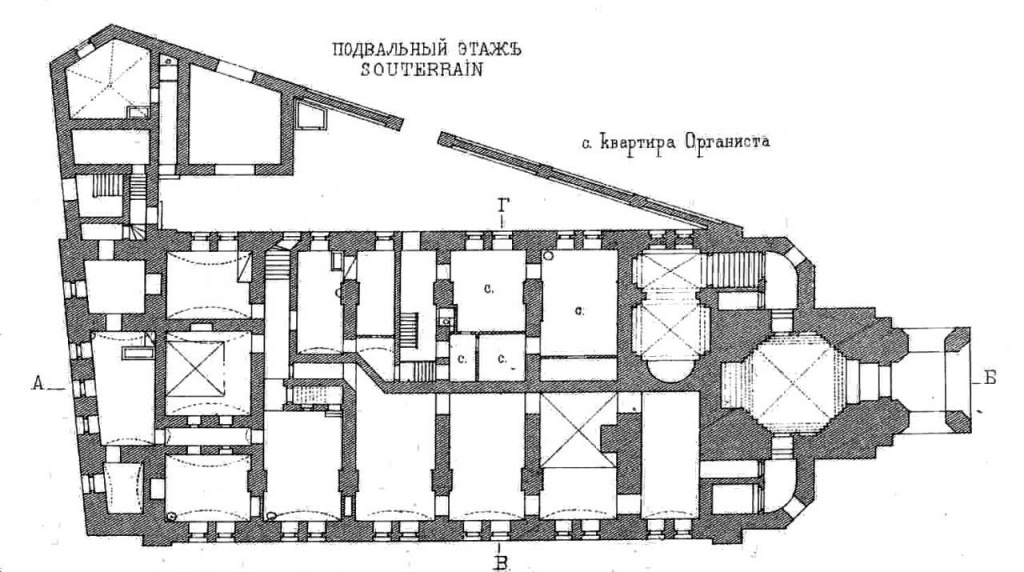 План подвального этажа Реформатской церкви.jpg